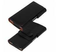 Avizar Funda con Enganche Negra para Smartphones Max. 142x73mm