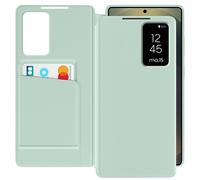 Avizar, Funda con ventana para Galaxy S25 Ultra con tapa para tarjetas
