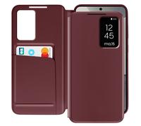 Avizar, Funda con ventana para Galaxy S25 y S24 con tapa para tarjetas