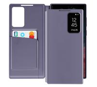Avizar, Funda con ventana para Samsung Galaxy S22 Ultra con tapa para tarjetas
