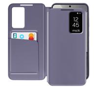 Avizar, Funda con ventana para Samsung Galaxy S25 y S24 con tapa para tarjetas