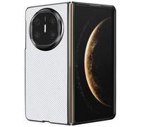 Avizar, Funda de carbono para Huawei Mate X6 cuero tejido contorno de silicona