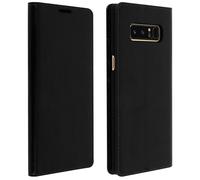Avizar Funda de Cuero Negra para Samsung Galaxy Note 8