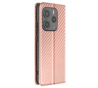 Avizar, Funda de fibra de carbono para Redmi Note 14 5G Cartera Soporte vídeo