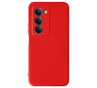 Avizar Funda de silicona Soft-Touch para Redmi 15 5G Serie Fast Cover, Rojo