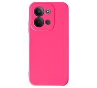 Avizar Funda de silicona Soft-Touch para Redmi 15C Serie Fast Cover, Fucsia