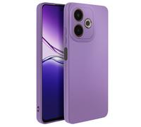 Avizar Funda de silicona suave para Oppo A5 Pro con refuerzo de cámara, Violeta