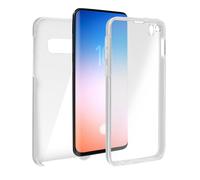 Avizar Funda Doble Silicona Transparente para Samsung Galaxy S10e
