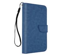 Avizar Funda Folio Universal para Smartphone Talla XXL con Tarjetero, Azul