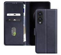 Avizar Funda Galaxy S25 Edge Tapa Cartera Vídeo, Azul oscuro