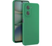 Avizar Funda Honor 400 Lite Silicona Lisa Cámara Protegida Violeta, Verde
