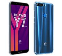 Avizar Funda Honor 7C/Huawei Y7 2018 Silicona Anti-amarilleo, Transparente