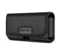 Avizar Funda Horizontal de Cinturón para Smartphone 6.8" Nylon Doble Fijación