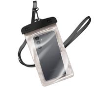Avizar Funda impermeable 5.8-6.8" táctil con cordón, Transparente