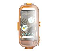 Avizar Funda impermeable para Smartphone Hasta 7" IPX8 Buceo 15m, Naranja