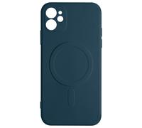 Avizar Funda iPhone 11 silicona antichoque tacto suave, Azul noche