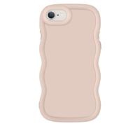 Avizar Funda iPhone 7, 8, SE 2020 & SE 2022 Silicona Antichoque, Beis