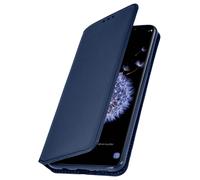 Avizar Funda libro billetera para Samsung Galaxy S9 Función soporte, Azul oscuro