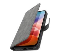Avizar Funda Libro Chesterfield para Xiaomi Redmi 17 con Soporte Vídeo, Gris