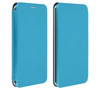 Avizar Funda Libro con Slide Azul para Smartphones de 4.8" a 5.3"