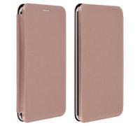Avizar Funda Libro con Slide Champán para Smartphones de 5.4" a 6"