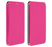 Avizar Funda Libro con Slide Fucsia para Smartphones de 4.8" a 5.3"
