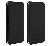 Avizar Funda Libro con Slide Negra para Smartphones de 5.4" a 6"
