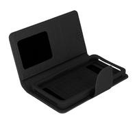 Avizar Funda Libro Negra para Smartphone Max. 142x140x72mm