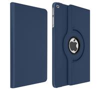 Avizar Funda libro para iPad 5 / iPad 6 / iPad Air Gira 360º Soporte, Azul noche