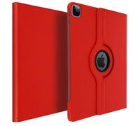 Avizar Funda libro para iPad Pro 12.9 2020 / 2018 Gira 360º F. Soporte, Rojo