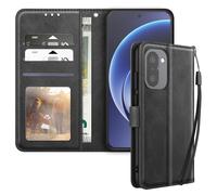 Avizar Funda Libro para OnePlus 15R Efecto Cuero Vintage con Soporte,