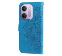 Avizar Funda Libro para Redmi 17C 5G Diseño Mandala con Soporte, Azul