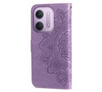 Avizar Funda Libro para Redmi 17C 5G Diseño Mandala con Soporte, Violeta
