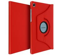 Avizar Funda libro para Samsung Galaxy Tab S6 Lite Gira 360º F. Soporte, Rojo