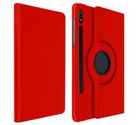 Avizar Funda libro para Samsung Galaxy Tab S7 11.0 Gira 360º F. Soporte, Rojo