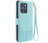 Avizar Funda Motorola Edge 60 Fusion/60 Cartera Motivo 3D, Azul pálido