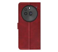 Avizar Funda Nothing Phone 3a Pro Cartera con Soporte, Rojo