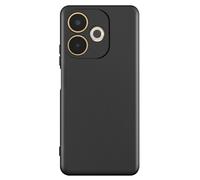 Avizar Funda Oppo A5 Pro silicona soft-touch negra,