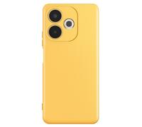 Avizar Funda Oppo A5 Pro silicona soft-touch negra, Amarillo