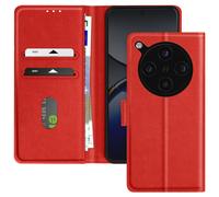 Avizar Funda Oppo Find X8 Pro Tapa Cartera Vídeo, Rojo