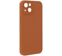 Avizar Funda para Apple iPhone 14 Silicona Mate Protección Cámara, Marrón claro