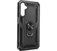 Avizar Funda para Galaxy A05s Antigolpes Bimaterial Anillo, Negro