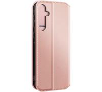 Avizar Funda para Galaxy A55. Soolapa Tarjetero Soporte Vídeo, Rosa dorado
