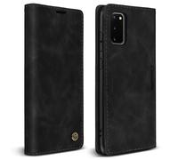 Avizar Funda para Galaxy S20 Cartera Vintage F. Soporte,