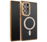Avizar, Funda para Galaxy S25 Ultra con y borde de pedrería