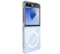 Avizar Funda para Galaxy Z Flip 6 Serie Rígida Cristal Mag, Transparente