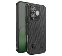 Avizar Funda para Honor 600 Lite Efecto Carbono /Qi2, Gris