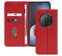 Avizar Funda para Honor Magic 7 Pro Cartera y Soporte de Video, Rojo