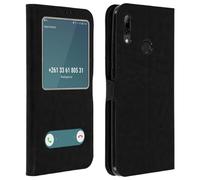 Avizar, Funda para Huawei P Smart 2019 / Honor 10 Lite libro con doble ventana