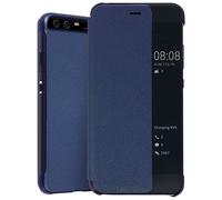Avizar Funda para Huawei P10 Smart View con Ventana inteligente táctil, Azul